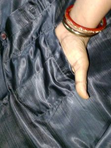 Stylish Men's Silk Shirt