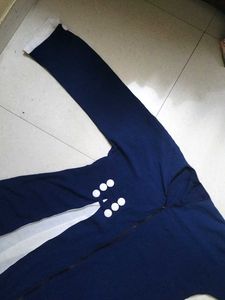 Navy Blue Abaya