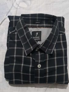 Men's Slim Fit Checked Shirt