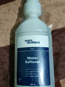 Man Matters Water Softener for Hair