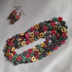 Funky Beaded Jewelry Set