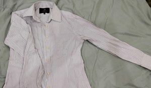 Classic Striped Button-Down Shirt