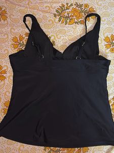 Black Swim Tank Top