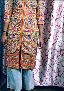 Elegant Embroidered Kurta
