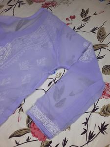 Chikankari Kurti With Inner