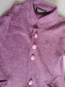 Chic Purple Cardigan