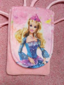 Pink Barbie Sling Pouch