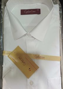 Cyberline Men's Classic White Shirt