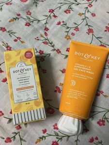 Dot & Key Vitamin C-E Serum & Face Wash (sealed)