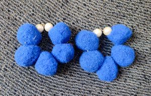 Pom Pom Earrings