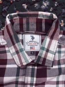 Men's Plaid Button-Down Shirt