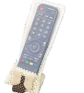 Fabric remote Covers with Bow Accents