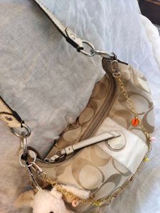 y2k Coach Gallary classic Hobo Bag with Charm