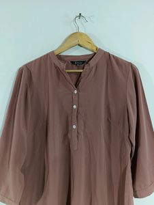 Mauve Plain Casual Top (Women)