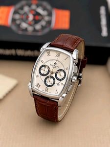PATEK PHILLIPE SQUARE DIAL PREMIUM QUALITY MENS WA