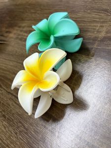 Large Plumeria Flower Claw Clip🌸Cute Floral Hair