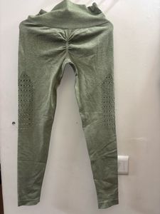 CULT Olive Green Seamless Leggings