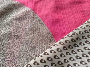 Beautiful Pink &amp; Brown Saree