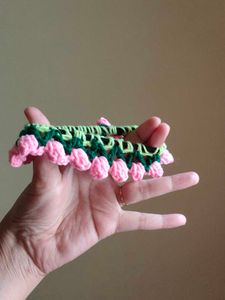 Handmade Crochet Scrunchie