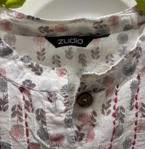 Zudio Pure Cotton Short Kurti