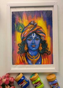 Lord Krishna Frame Painting