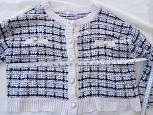 crop sweater baggi Korean style
