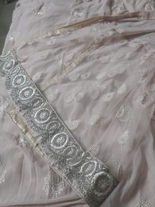 Embroidered Kurta with Trouser &amp; Dupatta
