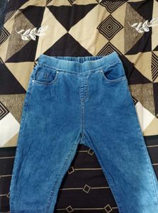 👖 Light Blue Stretch Denim Jegging