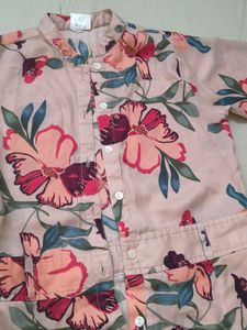 Floral Print Jumpsuit