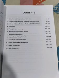 Organisational Behaviour Welingkar Book Never Used