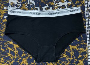 Calvin Klein Black Cotton Briefs