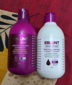 New BBLUNT Hair Fall Control Shampoo & Conditioner