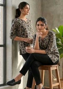 Charming Printed Cotton Kurti