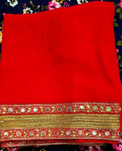 Lehnga Choli (Red &amp; Black)