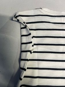 Striped Cap Sleeve Top