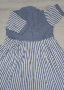 Set of 3 Striped short frock dress
