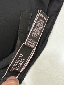 Victoria's Secret Black logo Bra