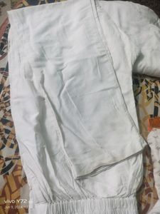 Combo Of4 White Pant ,Plazzo ,Chudidar And Pajama