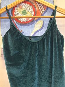 Velvet Camisole Bodysuit