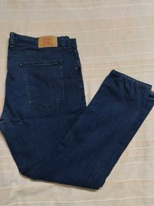 Classic Dark Wash Denim Jeans