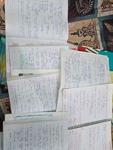 TGT English lit, lang handwritten notes