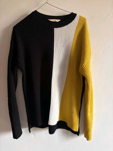 Colorblock Knit Sweater