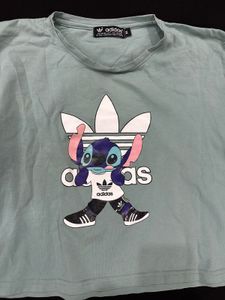 Adidas Stitch Graphic Long Sleeve T-Shirt