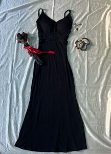 black dress