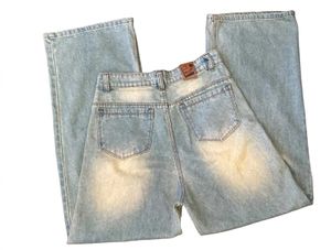 Light Wash Wide Leg Jeans