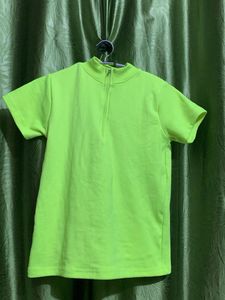 BRIGHT Lime Green Top