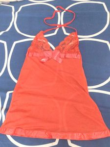 Red Babydoll Nightwear