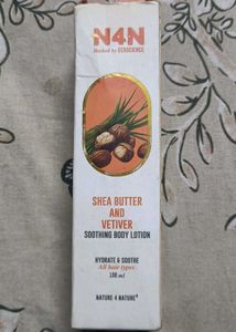 N4N Shea Butter and Vetiver Body Lotion