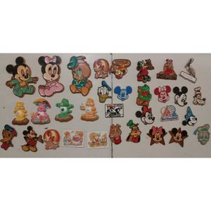 Vintage Disney Character magnetics Collection