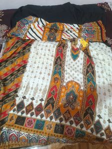 Elegant dress material with Vibrant Traditional Pr